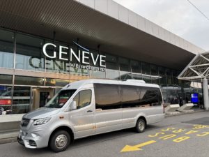 Transfer from Geneva to American school Leysin with minibus
