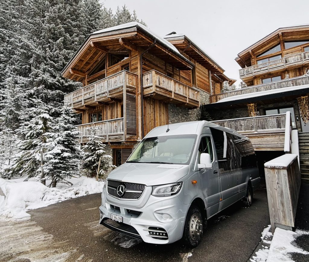 Transfer from Geneva to Courchevel with Sprinter