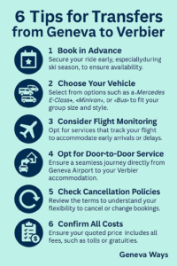 Transfer from Geneva to Verbier